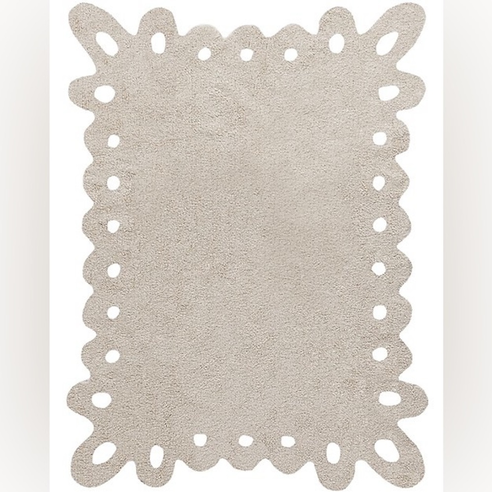 Elegant Cream LORENA CANALS Washable rug
